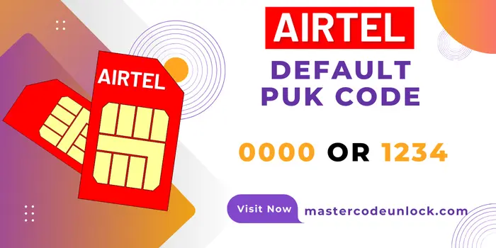 Airtel PUK Code Unlock